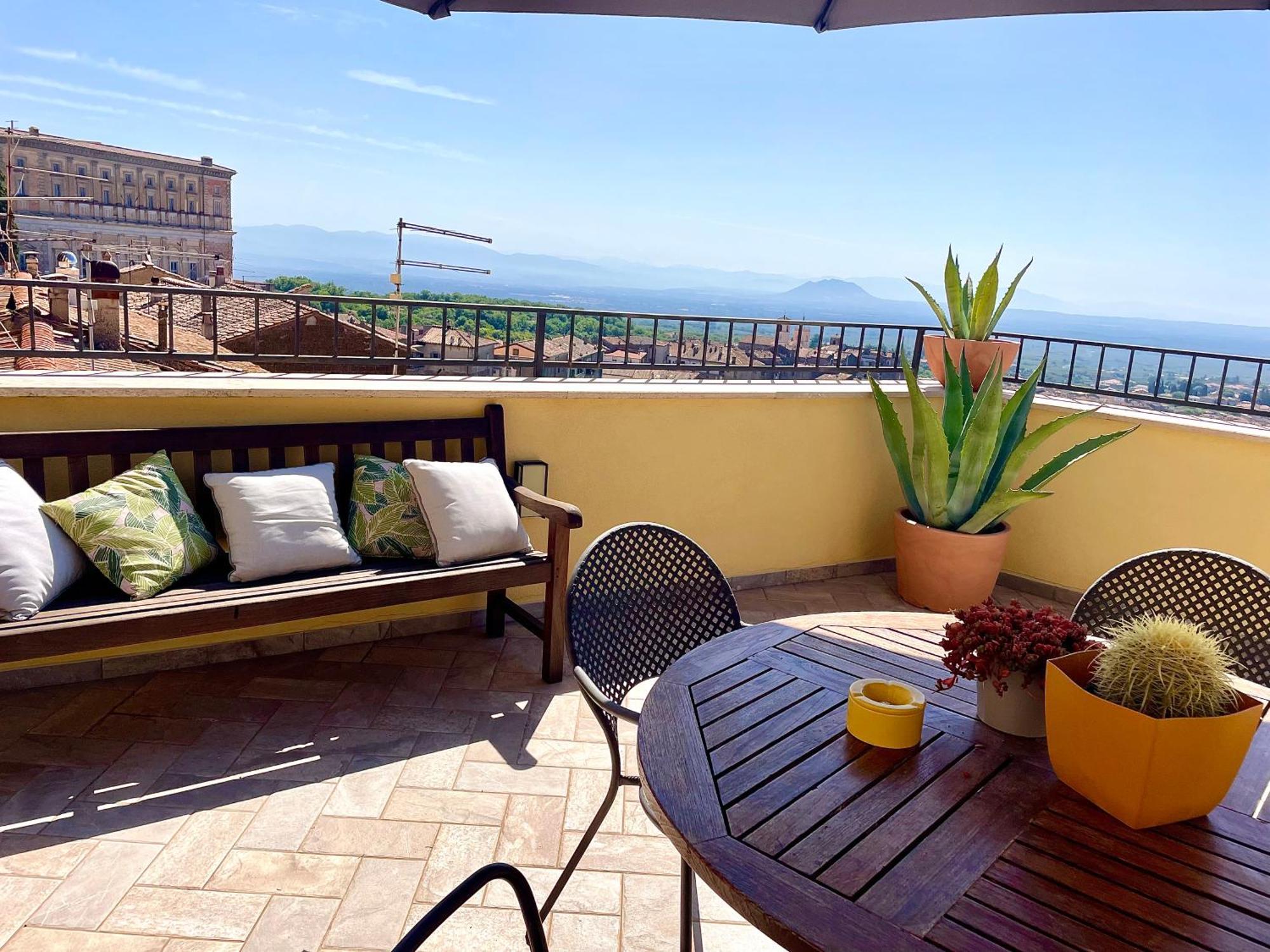 Casa Checca Appartamenti Per Vacanze Капрарола Экстерьер фото